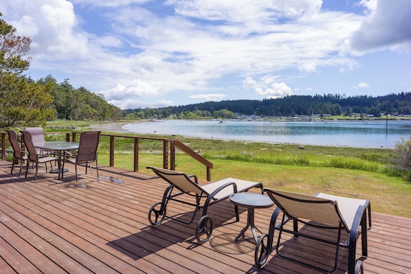 Lopez Islander Resort on Fisherman Bay with marina and kayak rentals
